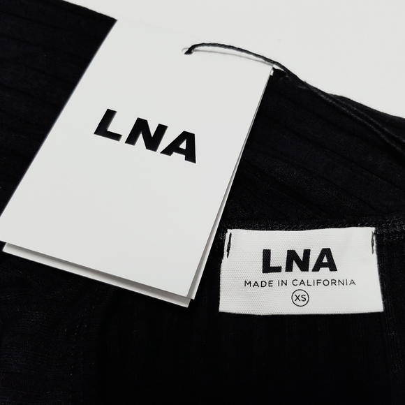 LNA Palo‎ Bodysuit  in Black - Picture 6 of 7